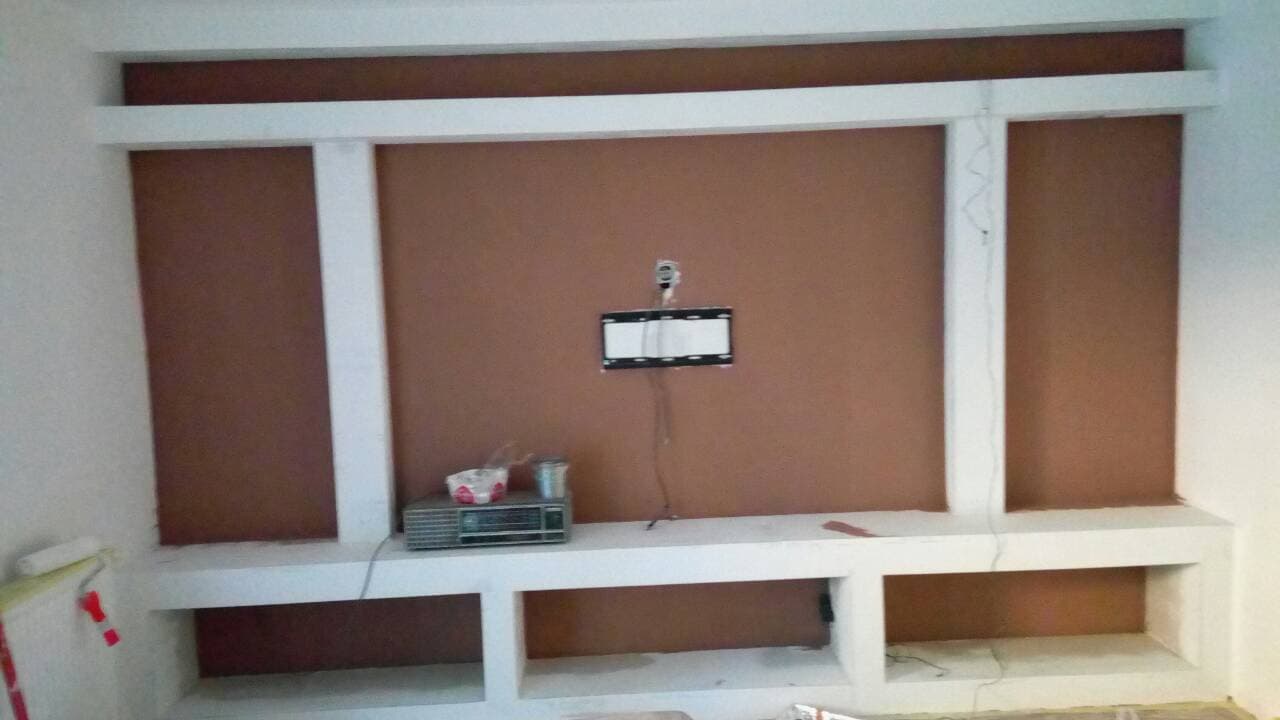 Dnevna soba u Nišu — pre radova